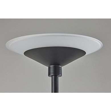 ADESSO Solar LED Torchiere Floor Lamp