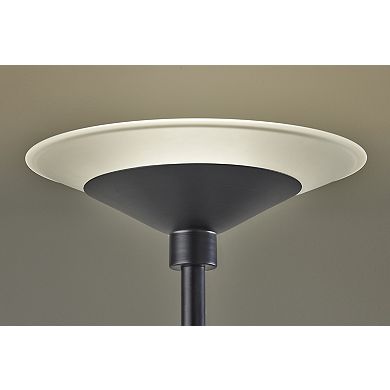 ADESSO Solar LED Torchiere Floor Lamp