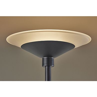 ADESSO Solar LED Torchiere Floor Lamp