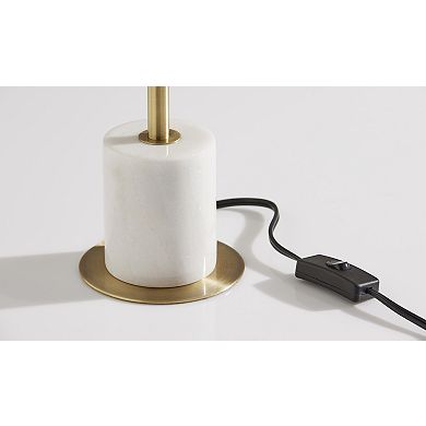 ADESSO Modern Globe Table Lamp with Marble Base