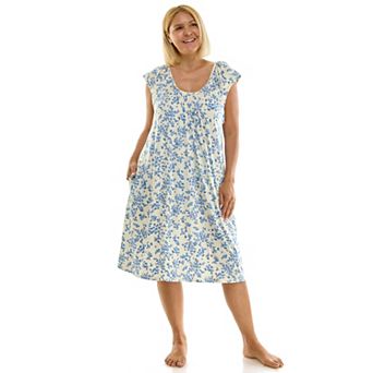 Plus Size Croft & Barrow® Lush Luxe Ruffle Cap Sleeve Nightgown