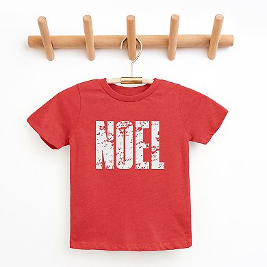 Noel Block Distressed - Youth Short Sleeve Graphic T-Shirt