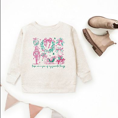 These Are A Few Of My Favorite Things Coquette - Youth Graphic Sweatshirt