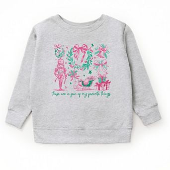 These Are A Few Of My Favorite Things Coquette - Youth Graphic Sweatshirt