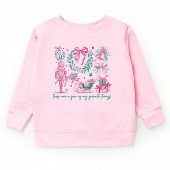 These Are A Few Of My Favorite Things Coquette - Youth Graphic Sweatshirt