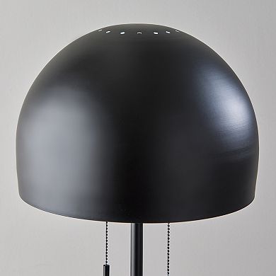ADESSO Modern Dimmable Floor Lamp with Concrete Base