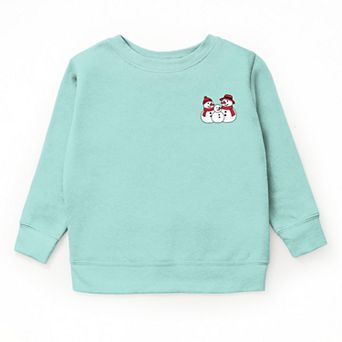 Snowman Family - Youth Graphic Sweatshirt
