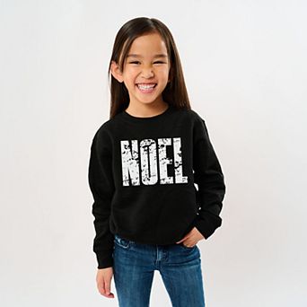 Noel Block Distressed - Youth Graphic Sweatshirt