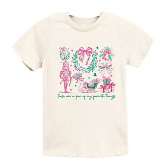 These Are A Few Of My Favorite Things Coquette - Youth Short Sleeve Graphic T-Shirt