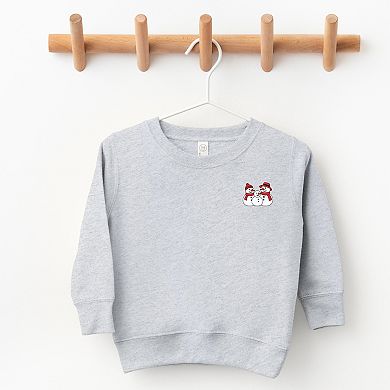 Snowman Family - Toddler Graphic Sweatshirt