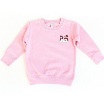 Snowman Family - Toddler Graphic Sweatshirt