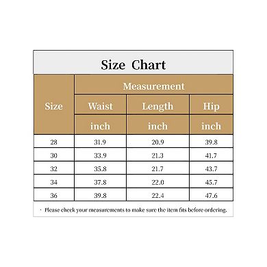 Men's Textured Denim Shorts Above Knee Zipper Closure Casual Jean Short