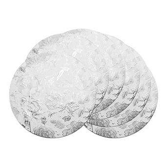 Placemats Set of 6 for Kitchen Dining Table Decor Table Placemats Wipeable Floral Table Mat 15inch