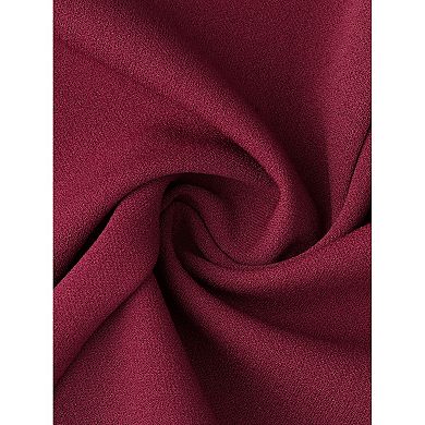 Blazer for Women's Work Office Casual Long Sleeve Open Front Collarless Suit Jackets with Pockets