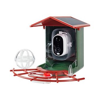 Smart Solar Bird Feeder with 3MP Camera, AI Bird Recognition, Wide-Angle Lens, App Control