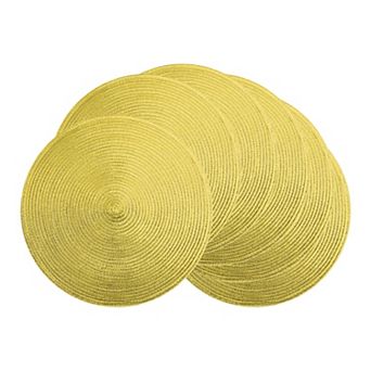 Farmhouse Placemats Set of 6 Woven Placemats for Dining Table Decor Kitchen Table Mat 15inch