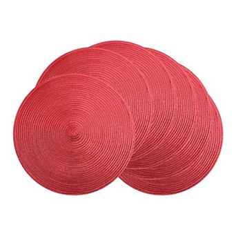 Farmhouse Placemats Set of 6 Woven Placemats for Dining Table Decor Kitchen Table Mat 15inch