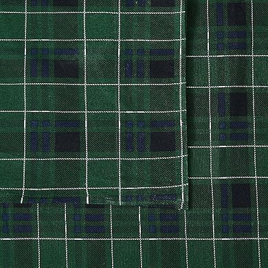 Truly Soft Tartan Plaid Flannel Sheet Set