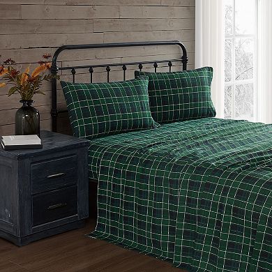 Truly Soft Tartan Plaid Flannel Sheet Set