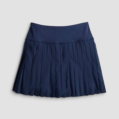 Juniors' SO Woven Pleated Skort
