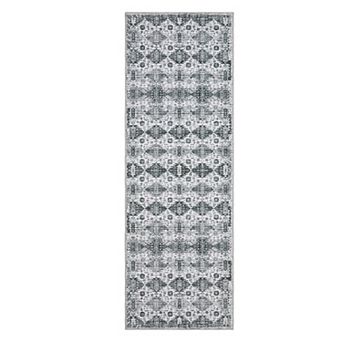 Indoor/Outdoor Transitional Organic Taupe Washable Rectangle Rug