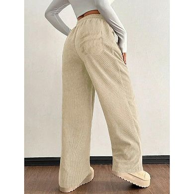 Women's Stretchy Wide Leg Palazzo Lounge Pants Casual Comfy High Waist Palazzo Pants