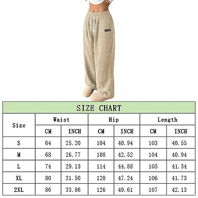 Women's Stretchy Wide Leg Palazzo Lounge Pants Casual Comfy High Waist Palazzo Pants
