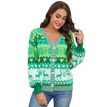 Women's Casual Cardigan Soft Pocketed Long Sleeves Knitted Open Front Cardigans