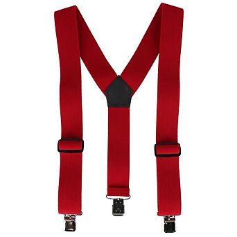 Welch Men's Big & Tall 2 Inch Super Tuff Stuff Y-Back Clip On Work Suspender
