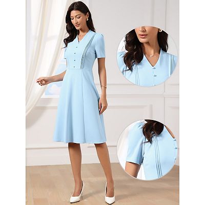 is a short dress business casual Would this dress be too short for a business casual office? I'm 5'0 so hope  it would be longer on me than the model : r/PetiteFashionAdvice