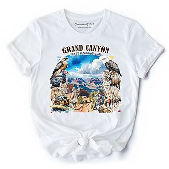 Breathtaking Grand Canyon Handmade T-Shirt, Vintage Arizona Nature and National Park Tee