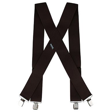 Welch Men's 2 Inch Wide X-Back Casual Clip-End Suspender