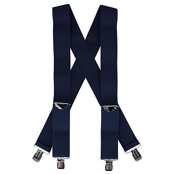 Welch Men's 2 Inch Wide X-Back Casual Clip-End Suspender
