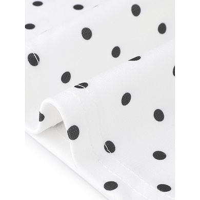 Polka Dots Dresses for Women's Halter Neck Sleeveless Mini Dress