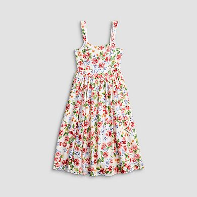 Women's LC Lauren Conrad Seamed Bodice Scoopneck Midi Dress