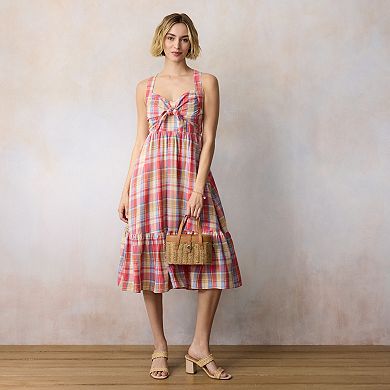 Women's LC Lauren Conrad Sleeveless Tiered Midi Dress