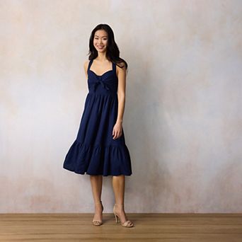 Women's LC Lauren Conrad Sleeveless Tiered Midi Dress