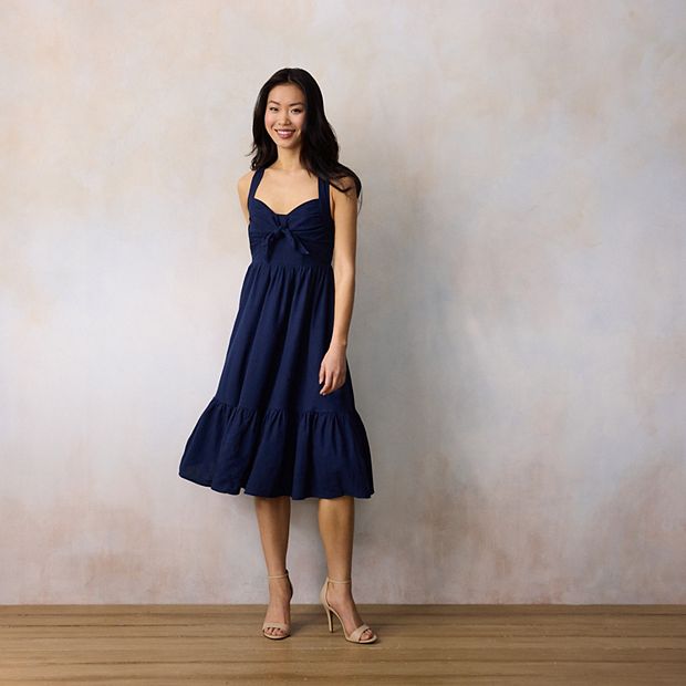 Women's LC Lauren Conrad Sleeveless Tiered Midi Dress