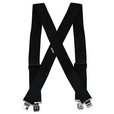 Welch Men's Big & Tall 2 Inch Super Tuff Stuff X-Back Clip On Work Suspender
