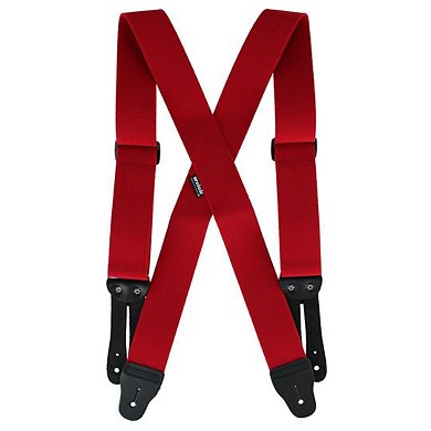 Welch Men's Big & Tall 2 Inch Super Tuff Stuff X-Back Button On Work Suspender