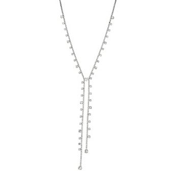 Simply Vera Vera Wang Silver-Tone Delicate Y-Necklace