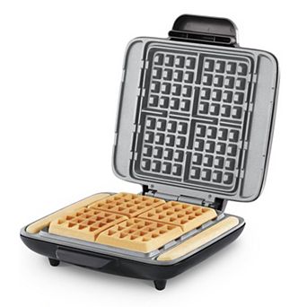 Dash No-Drip 4-Square Mini Waffle Maker