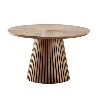 47.24" Wooden Dining Table for Living Room and Dining Room