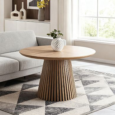 47.24" Wooden Dining Table for Living Room and Dining Room