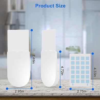 Plug-In Indoor Insect Trap UV Light Mosquito & Fly Killer with 5 Glue Boards, Dimmable Night Light