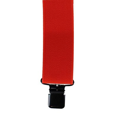 Welch Men's 2 Inch Tuff Stuff Safety X-Back Clip On Work Suspender