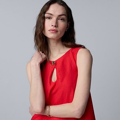 Women's Simply Vera Vera Wang Short Shift Dress