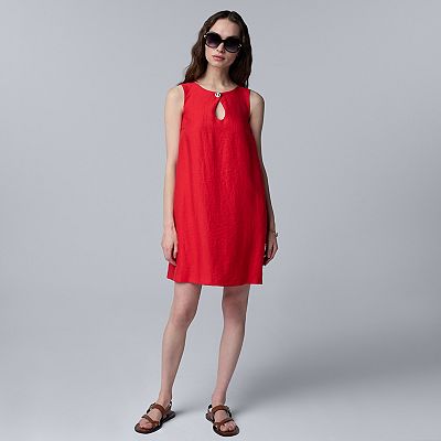 women's simply vera vera wang short holiday dress Women's Simply Vera Vera Wang Short Shift Dress