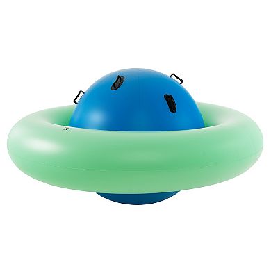 Kids Giant Inflatable Dome Rocker Bouncer with Easy Grip Handles