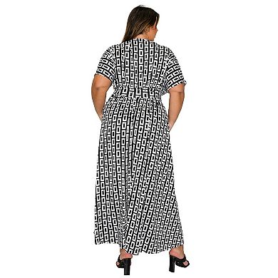 Plus Size Bellano Empire Waist Dress